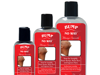 Bump No Way - Toner For Him - Packaging art bottle branding design graphic design identity illustration logo packages packaging print typography vector