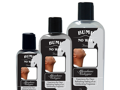 Bump No Way - Aftershave Cologne - Packaging beauty bottle box branding design graphic design identity illustration illustrator lettering logo package package design packages packaging print type typography vector