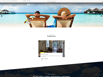 Denmar Enterprises - www.denmarrentals.com - Website app branding design graphic design icon identity ui ux web website