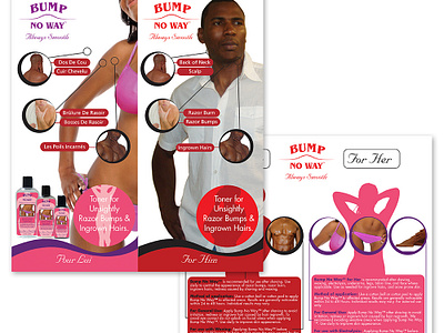 Bump No Way - Brochure beauty brochure design flyer graphics print promotion