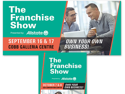 The Franchise Expo - Billboard advertising branding design graphic graphic design print promotion