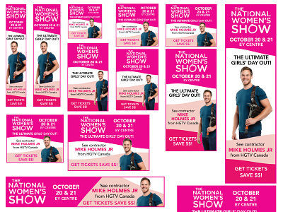 The National Women's Show - Digital Google Ads ads advertising branding design digital event google graphic marketing show