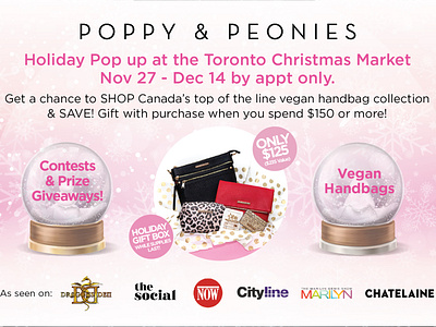 Poppy & Peonies - Influencer - Flyer