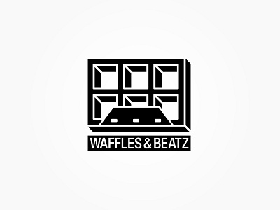 Waffles and Beatz Identity art brand identity music waffles and beatz