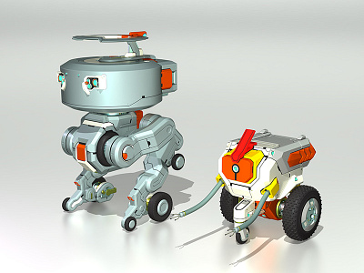 Robo Buddies 3d mech mecha robot