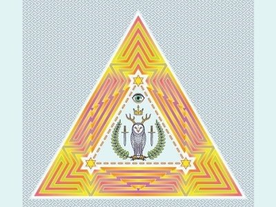 Owl Far Prog illustrator occult symbol