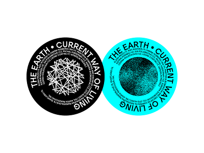 Earth stickers