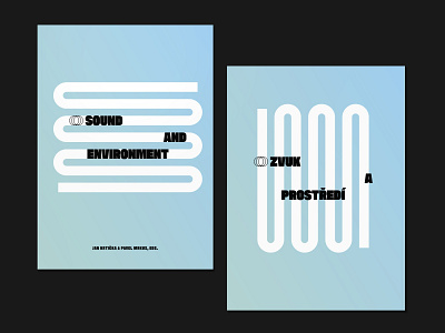 Sound and Environment book cover design