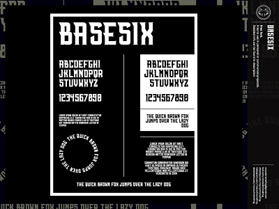 BaseSix Free Font