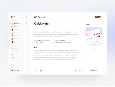 Concept Redesign of Notion apps emoji illustration kawaii notes notes app notification notion product design task list tasks ui ui ux ux webapp website design