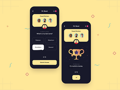 App concept for fan community app branding chat colorful community illustration influencer instagram interface investors media mobile people product design profile quiz social typography vc web design