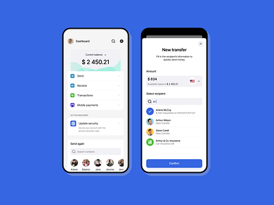 Finance and banking app