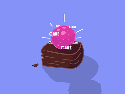 Cake cake graphics illustration line sugar vector