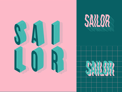 Sailor typography