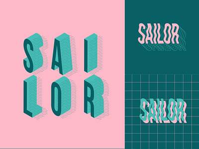 Sailor typography