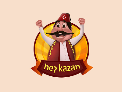 hepkazan Logo app character character animation character design design icon illustration man mobile mockup design ui vector