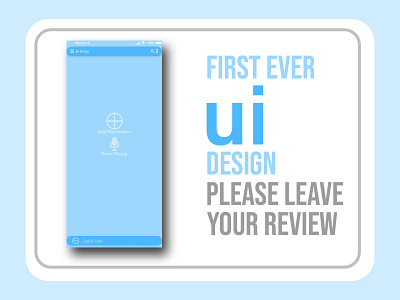 Reminder App UI Design