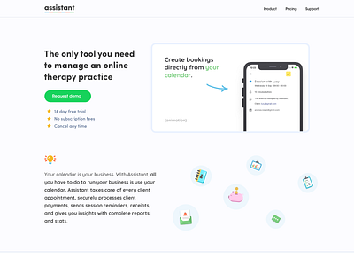 Assistant - Landing Page