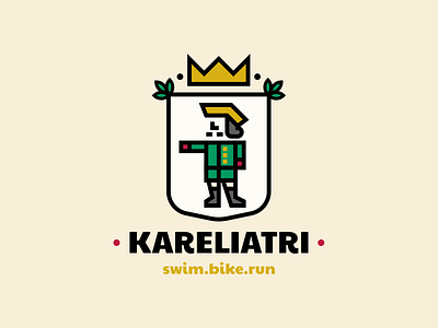 KareliaTri emperor karelia logotype sport triathlon
