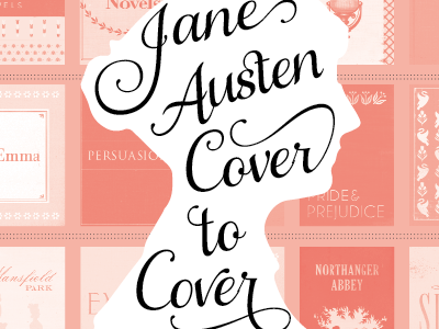 Jane Austen cover book design cover jane austen script typography