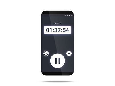 Countdown Timer app countdown countdown timer daily ui mobile time timer