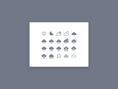 Weather Icons icon weather weather icon
