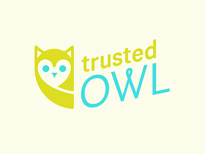 Trusted Owl Logo Design design logo owl trust