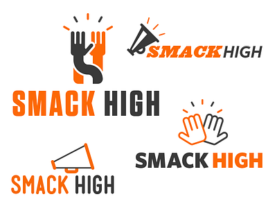 Smack High Logo Proposals high logo megaphone sh smack smack high