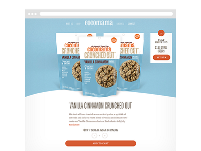 Cocomama Product Page