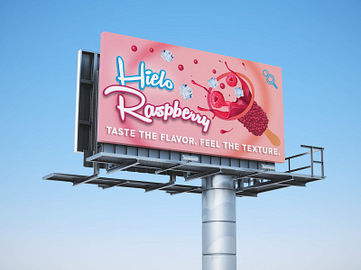 Hielo Popsicles Billboard Design