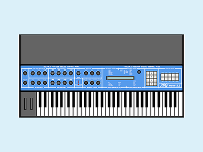 PPG classic illustration ppg sketch synth vector vintage