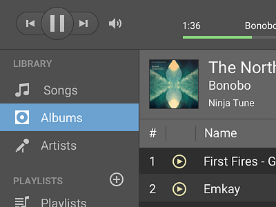 A thing that looks like Spotify but is not Spotify