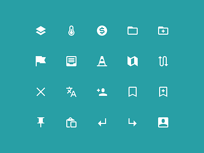 Zondicons update 20px icon set icons update zondicons