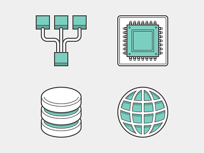 Heroicons database load balancer memory network ram