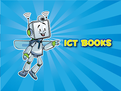 ICT books character design
