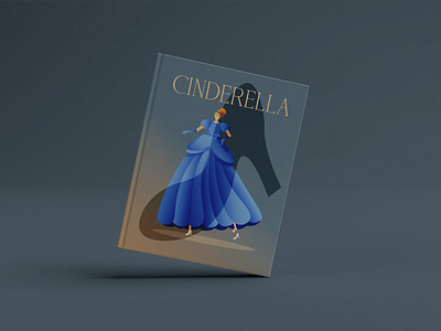 Book Cover for "Cinderella" tale