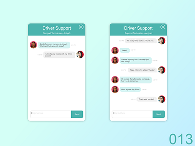 Daily UI 013 - Direct Messaging