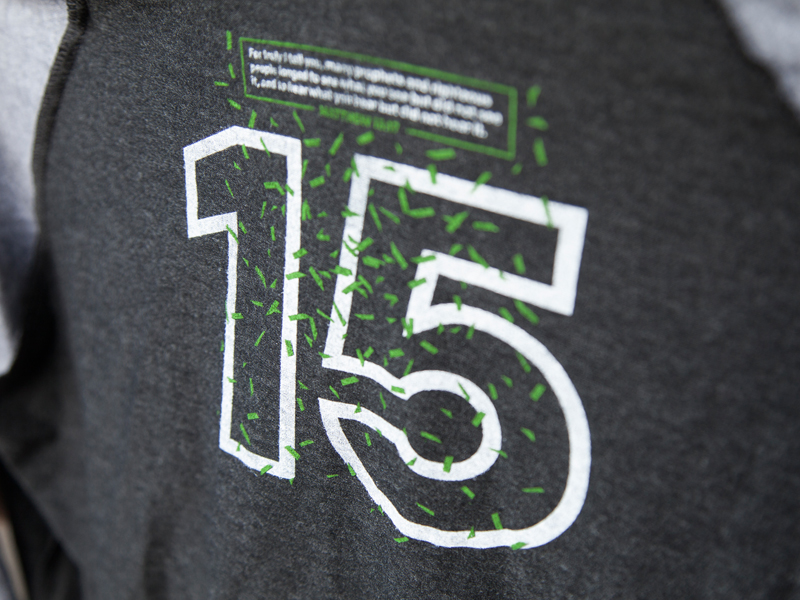 15 Years Inside Print by Dave Keller for NewSpring Creative on Dribbble