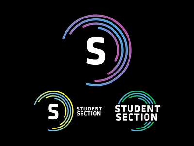 Student Section Branding brand church circles gradient klavika logo ministry student student ministry wave