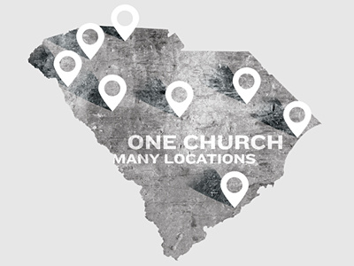 One Church Many Locations Shirt