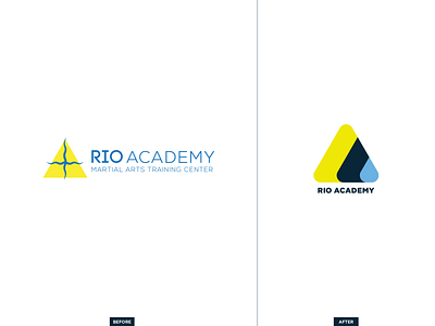 Rio Academy Rebrand bjj brand branding grappling gym jiu jitsu logo martial arts ocean rebrand rio rio de janeiro workout