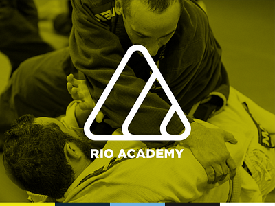 Rio Academy Treatment bjj brand branding grappling gym jiu jitsu logo mark martial arts ocean overlay rebrand rio rio de janeiro workout