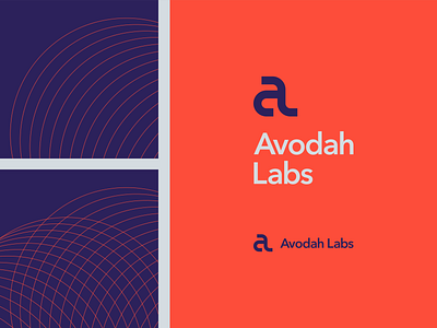 Avodah Labs a brand branding letter letter a lettermark logo logo design logotype monogram pattern textures typography wordmark