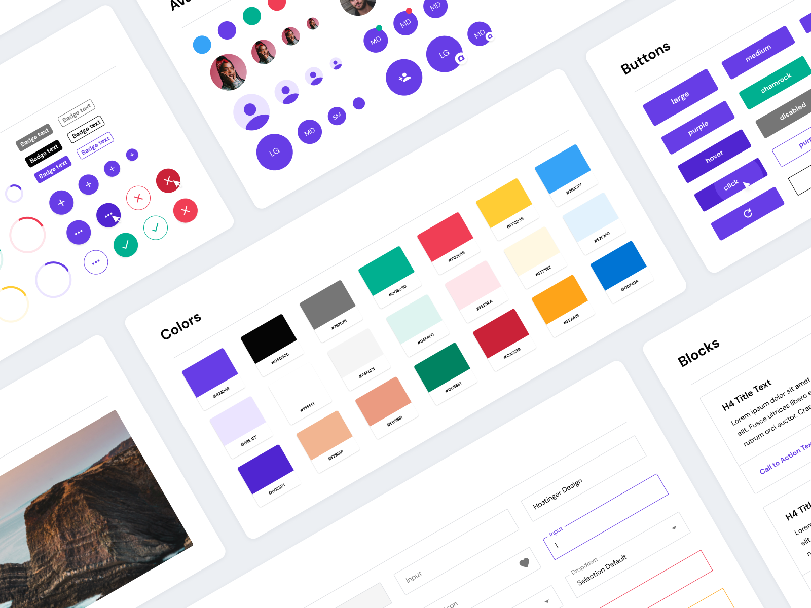 Hostinger: Design System By Benas Bitvinskas For Hostinger On Dribbble