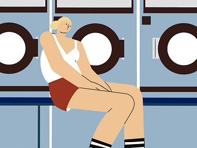 Laundry illustration