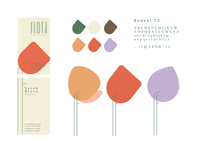 FLORA | BRANDING design illustration logo