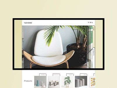 Yum Goods | UI Web Design