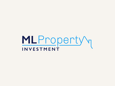 Property Investment brand identity branding design home house identity logo property wordmark