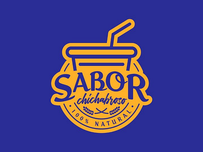 Sabor Chichabroso logotipo branding mark desing