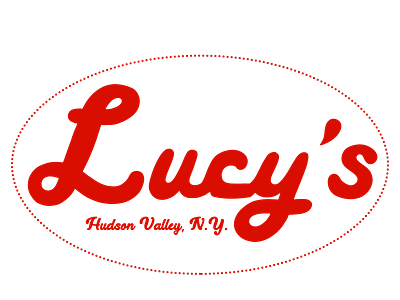 Lucy's Food Truck Logo (Red)